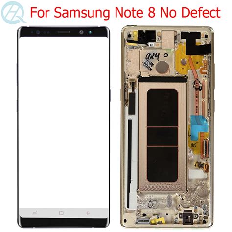 Tela Lcd Super Amoled Com Moldura Para Samsung Galaxy Note 8 N950f N950a N950u Originallcds