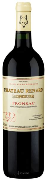 Château Renard Mondesir Fronsac Vivino US