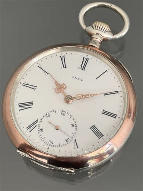 Omega Silver Pocket Watch No Reserve Price Herren Catawiki