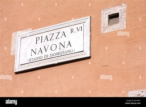 Piazza Navona One Of The Most Famous Squares In The World And The