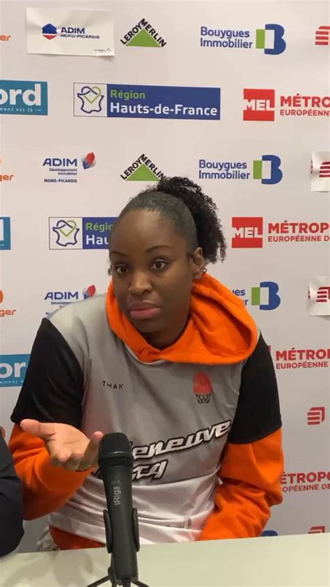 LFB Conférence de presse après Villeneuve d Ascq Bourges Postup