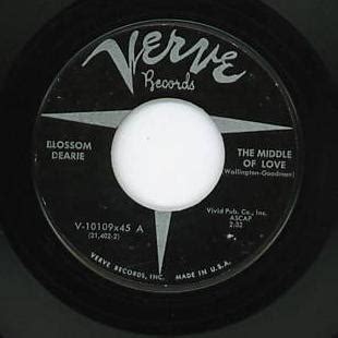 The Middle Of Love You For Me By Blossom Dearie Single Reviews