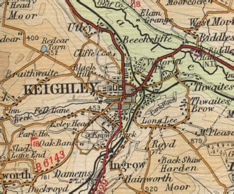 Keighley Map