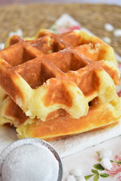 Gaufre Li Geoise Au Levain Recette Au Levain Naturel