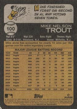 Topps Heritage Mike Trout Trading Card Database