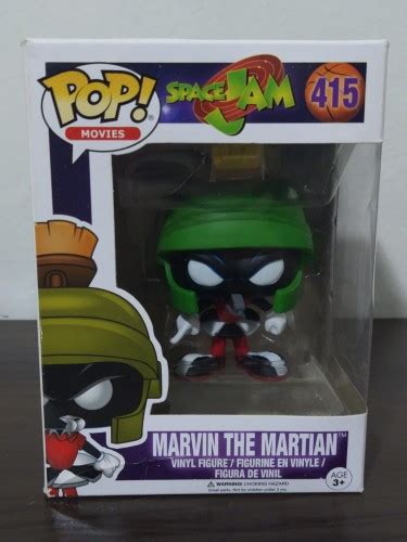 Funko Pop Marvin The Martian 415 Space Jam Looney Tunes 415