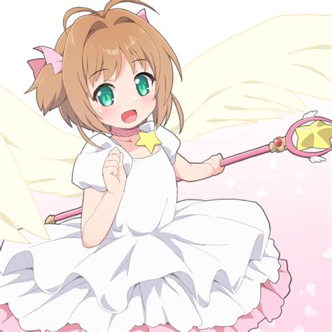 Kinomoto Sakura And Kinomoto Sakura Cardcaptor Sakura Drawn By