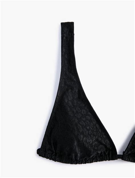 Siyah Kad N Gen Bikini St I Ek Dokulu Kal N Ask L Sak Bm Koton