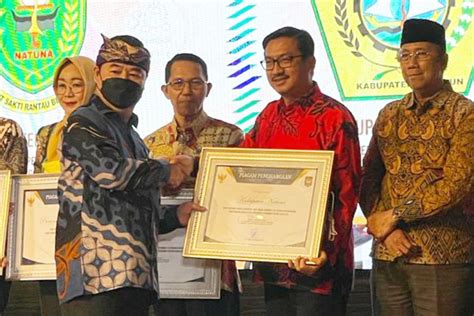 Natuna Terima Penghargaan Karena Berhasil Turunkan Stunting Antara