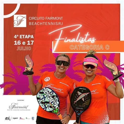 Etapa Do Circuito Fairmont Beach Tennis Rj E Jul