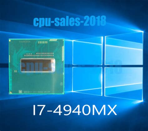 Intel Core i7-4940MX i7 4940MX 3.1G/4.0G 8M SR1PP Mobile CPU Processor ...