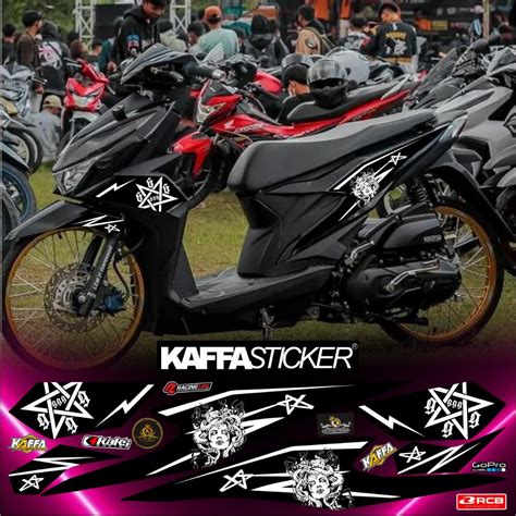 Jual PISTON STIKER STRIPING MOTOR VARIASI Striping Sticker Variasi