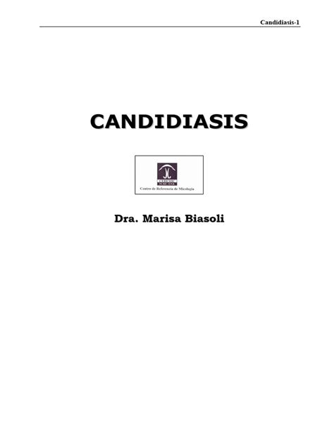 Candidiasis Pdf Candidiasis Sistema Inmune