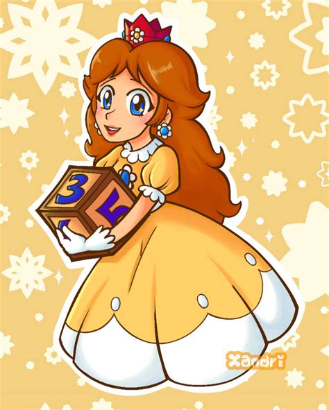 Princess Daisy (Mario Party 3) by InvadurrXanpee on DeviantArt