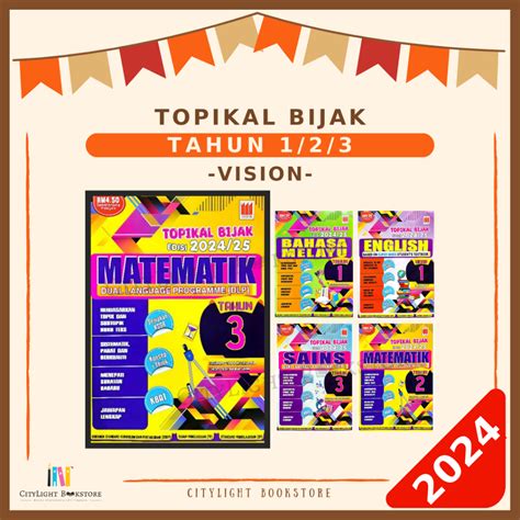 Citylight Buku Latihan Topikal Bijak Kssr Semakan Tahun