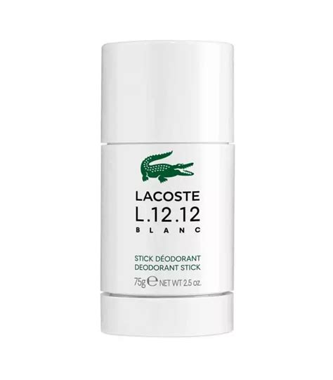 L 12 12 BLANC DEODORANT Déodorant Stick Lacoste Déodorant Hygiène