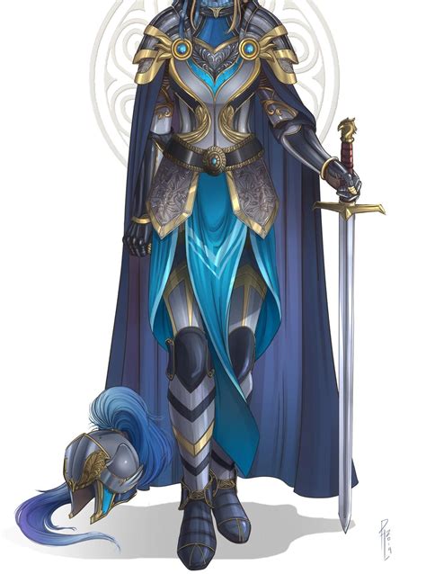 Paladin Armor | Character art, Character portraits, Warrior woman