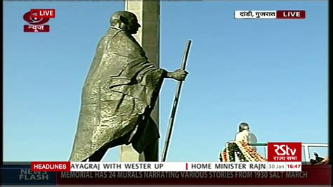 Pm Modi Visits National Salt Satyagraha Memorial In Dandi Gujarat