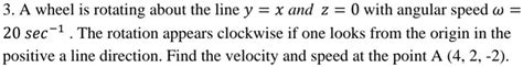 Solved I Wanna Answer Of This With Explanation And Thanks 3a Wheel Is