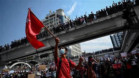 Myanmar coup: Military warns protesters not to destroy democracy as protests grow | CNN