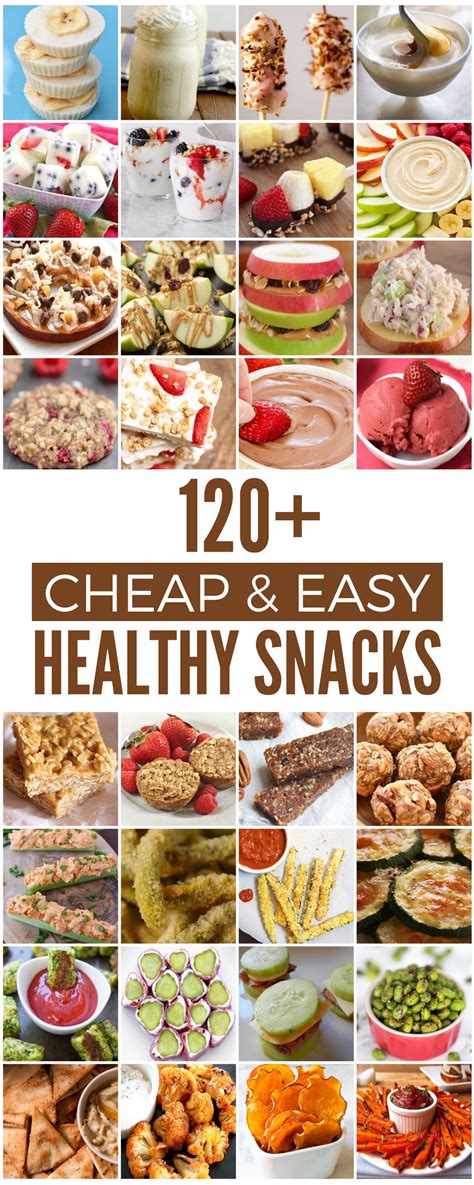 120 Cheap & Healthy Snacks - Prudent Penny Pincher