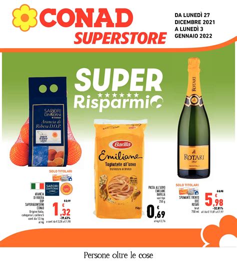 Calam O Volantino Conad Superstore Emilia Nord Ovest Dicembre