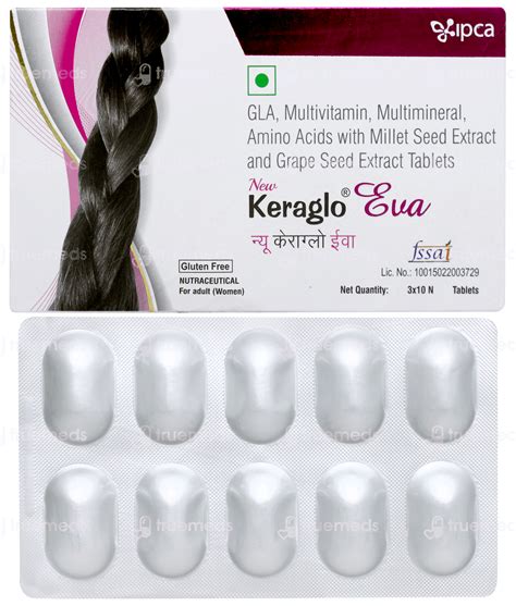 keraglo eva adult women tablet   side effects dosage