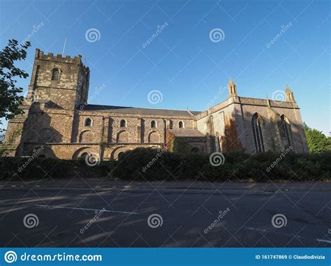 St Mary Church In Chepstow Stock Image Image Of Wales