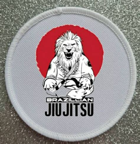 Inch Bjj Jiu Jitsu Patch Badge Etsy