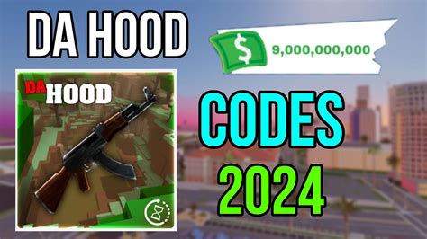 All WORKING Codes In Da Hood 2024 NEW Codes YouTube