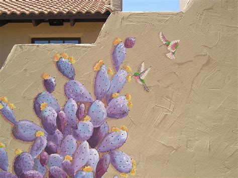 Outdoor Mural Painting by Patty Rebholz