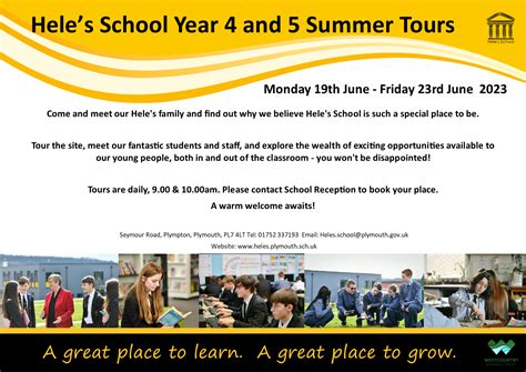 Heles School Year 4 And 5 Summer Tours