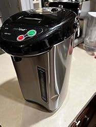 Amazon Nutrichefkitchen Hot Water Urn Pot Insulated Stainless Steel Auto Manual Dispense