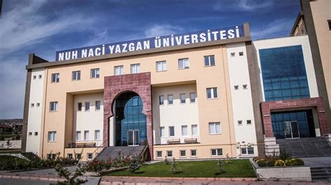 Nuh Naci Yazgan Üniversitesi 4 ve 2 Yıllık Bölümler 2023 Taban Puanları