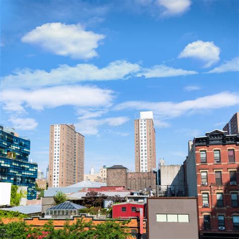 High Line Park Views Manhattan New York US Stock Photo - Image of ...