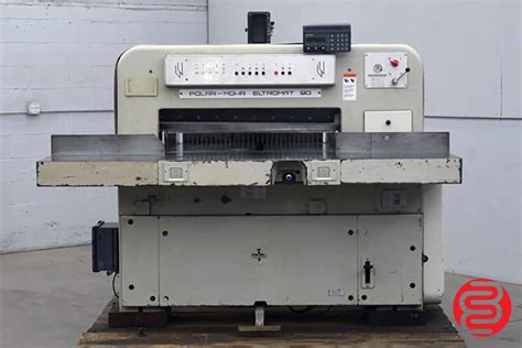 Polar Mohr Eltromat Paper Cutter Boggs Equipment