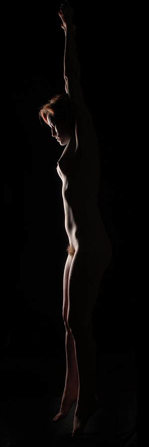 6417 Beautiful Nude Redhead Suspended Signed Chris Maher 1 To 3 Ratio