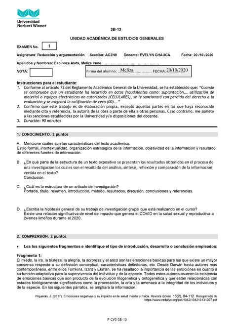 PARCIAL 2020 preguntas y respuestas 3B UNIDAD ACADÉMICA DE ESTUDIOS