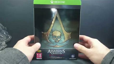 Unboxing Assassin S Creed IV Black Flag Skull Edition YouTube