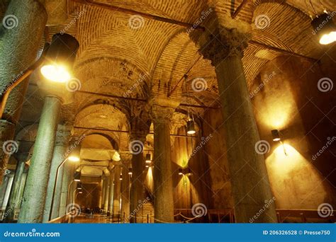 Turkey Istanbul Cisterna Basilica Editorial Stock Photo Image Of Town