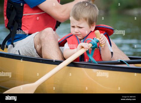 Father Son In Canoe Hi Res Stock Photography And Images Alamy