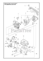 550 XP XPG Mark II Husqvarna Chainsaw Parts Lookup With Diagrams