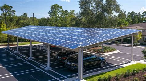 Carports Solaires Allier Esthétique et Écologie pour un Futur Durable