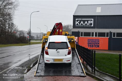 Auto Ramt Gevel Oude Veerhavenweg Vlissingen Hvzeeland Nieuws En