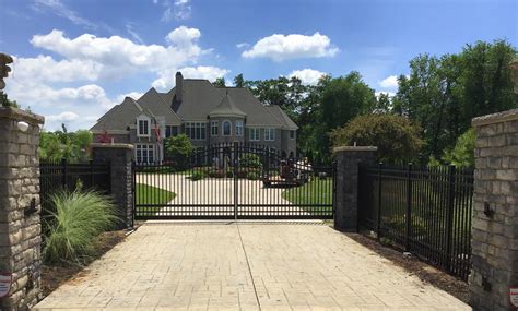 Aluminum Entry Gates Swiss Valley Fence