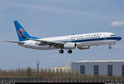 B 6068 China Southern Airlines Boeing 737 81B WL Photo By Xixi ID