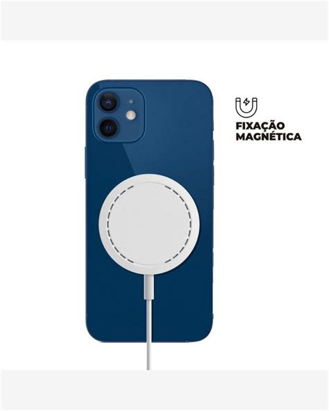 Riachuelo Kit Magsafe Carregador E Capa Case Capinha Para IPhone 12