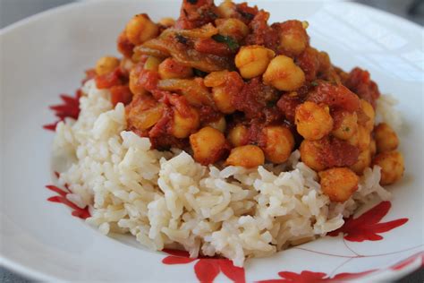 Chana Masala With Rice