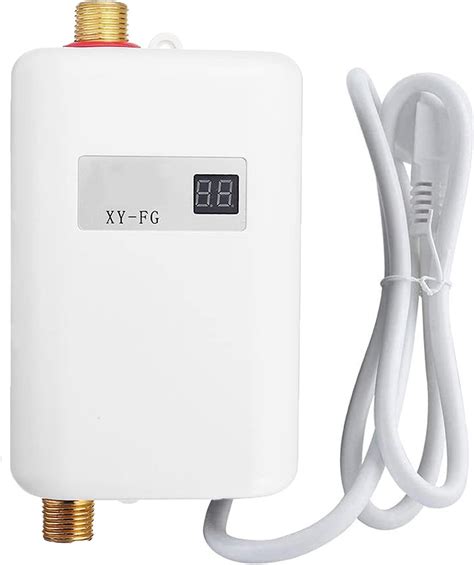 Mini Electric Water Heater W Instant Tankless Hot Water Heater With Lcd Display Under Sink