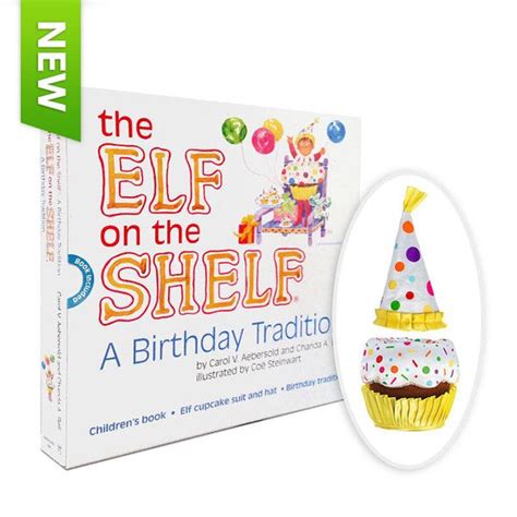 The Elf On The Shelf® A Birthday Tradition Book Packaging Front With